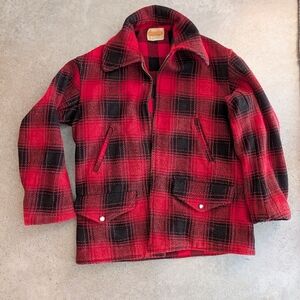 Veste vintage JC Penney vêtements de chasse adulte grande toile col